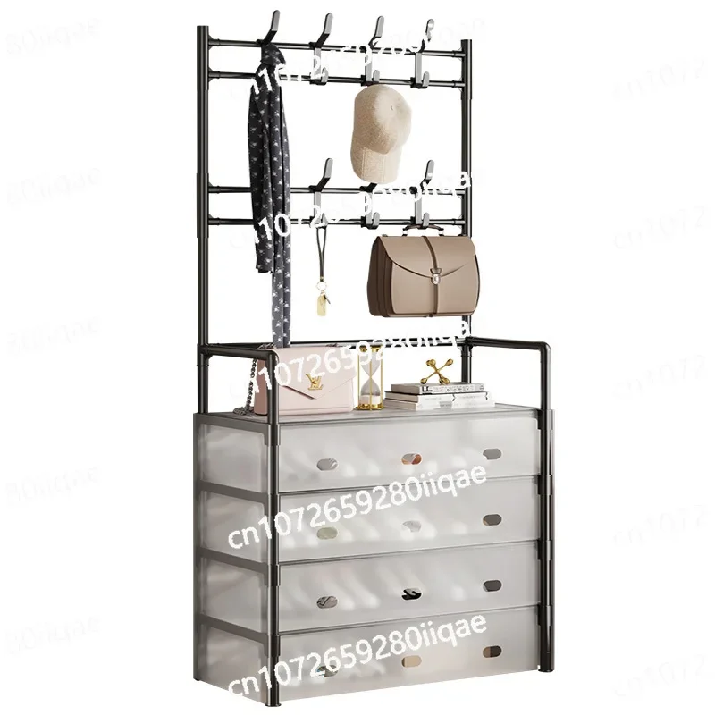 Simple Multi-layer Shoe Rack, Put It At The Door, Household Space-saving Shelf, Economical Dust-proof Storage Shoe Cabinet