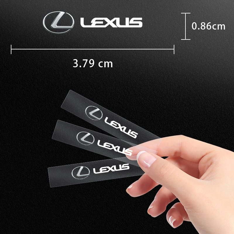 تصفيف السيارة ثلاثية الأبعاد سبيكة معدنية دراجة نارية شعار شارة ملصق لكزس CT200H ES350 GX460 470 IS250 LS460 NX300 RX300 350 450H #3