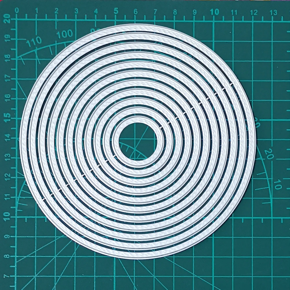 Layer Wave Frame Metal Cutting Dies New 2021 Metal Dies For DIY Scrapbooking Card Making Metal Craft Dies Cuts Embossing