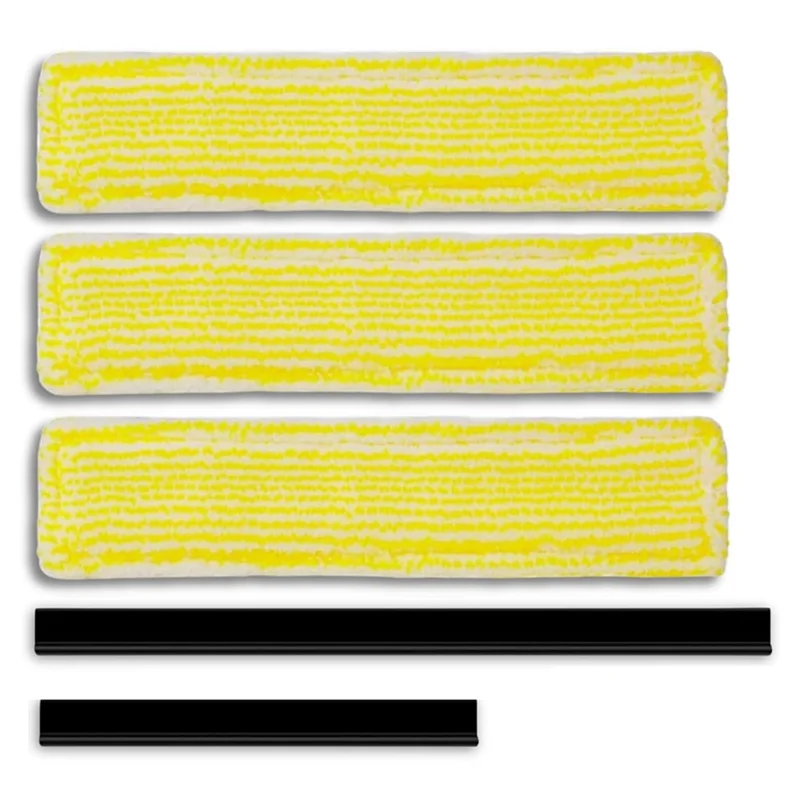 

A76G-Replacement Cleaning Cloth Pads For Karcher Window Vacuum Window Cleaning Accessory