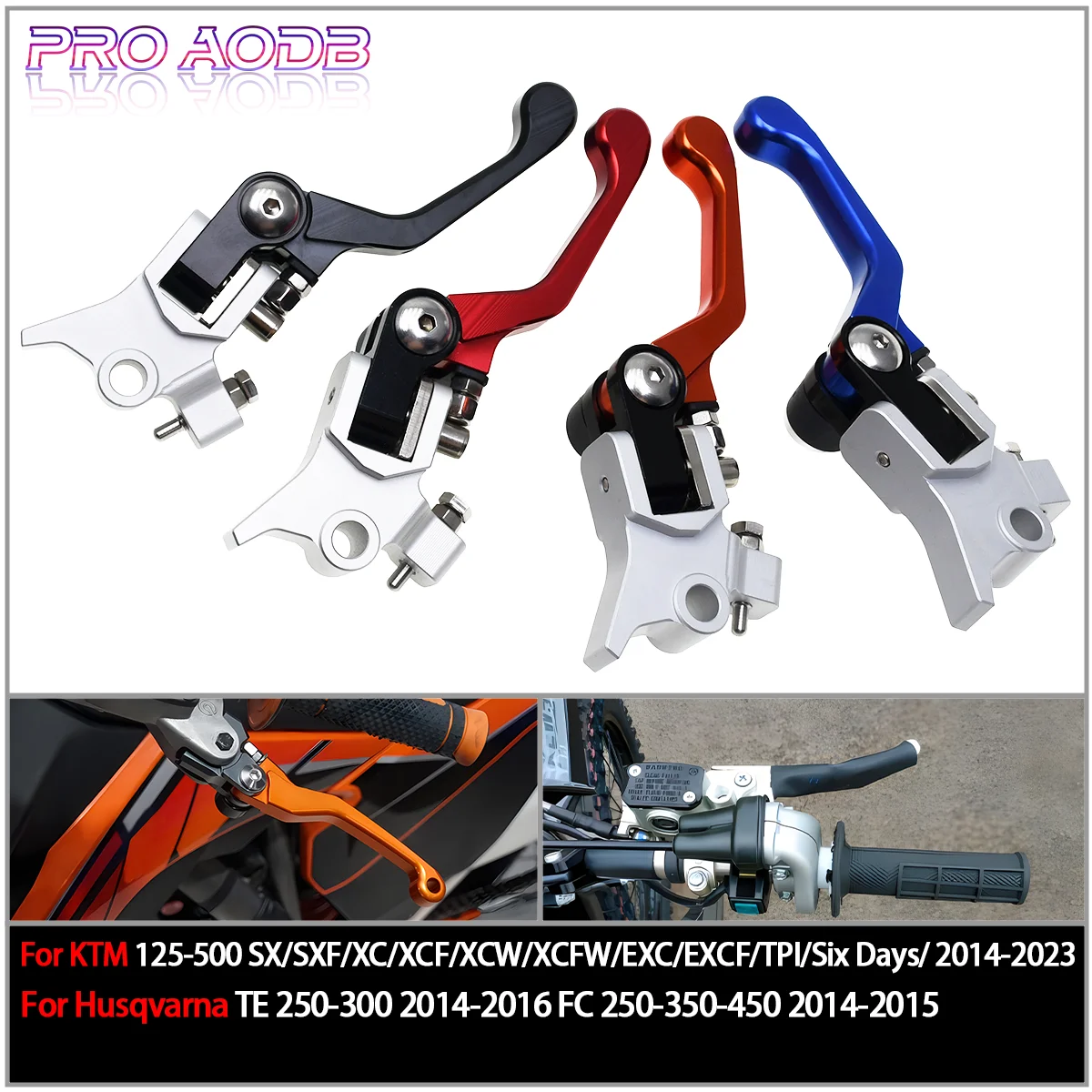 

Motorcycle CNC Handles Clutch Brake Lever For KTM SX SXF XC XCF XCW XCFW EXC EXCF For Husqvarna Husaberg Beta GASGAS Sherco