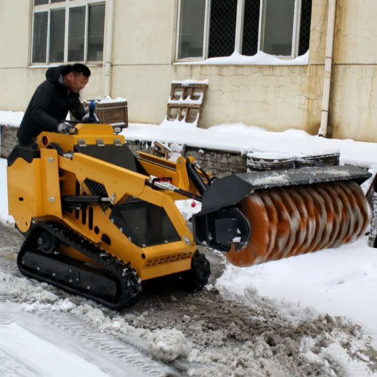SDLOT Low Fuel Mini Skid Steer Loader Yanmar Diesel Engine CE EURO5 Hydraulic Fertilizer Fork for Farm Fertilizer Transport