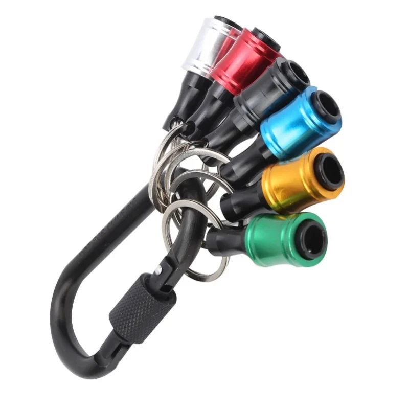 color key chain quick-change extension rod 1/4 hexagon handle changeover rod screwdriver quick-release sleeve tool set