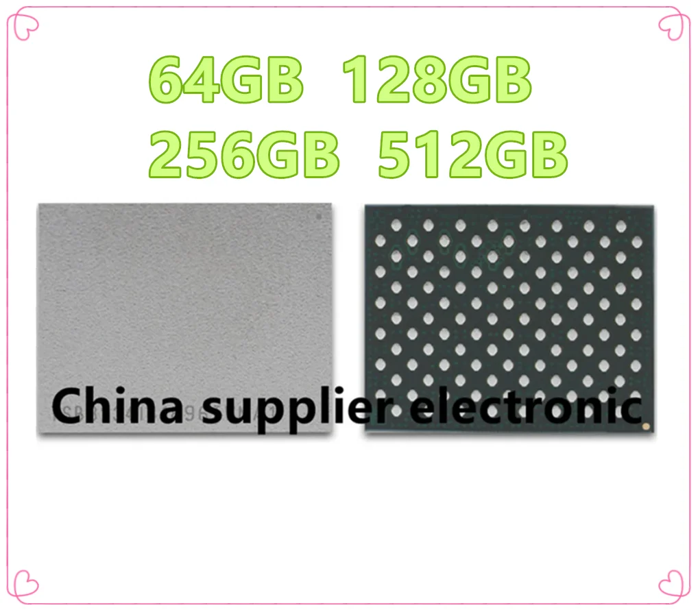 For iPhone 11 12 PRO MAX 11promax  12PROMAX 11PRO 12PRO  64GB 128GB 512GB 256GB series  hard disc memory storage IC chip
