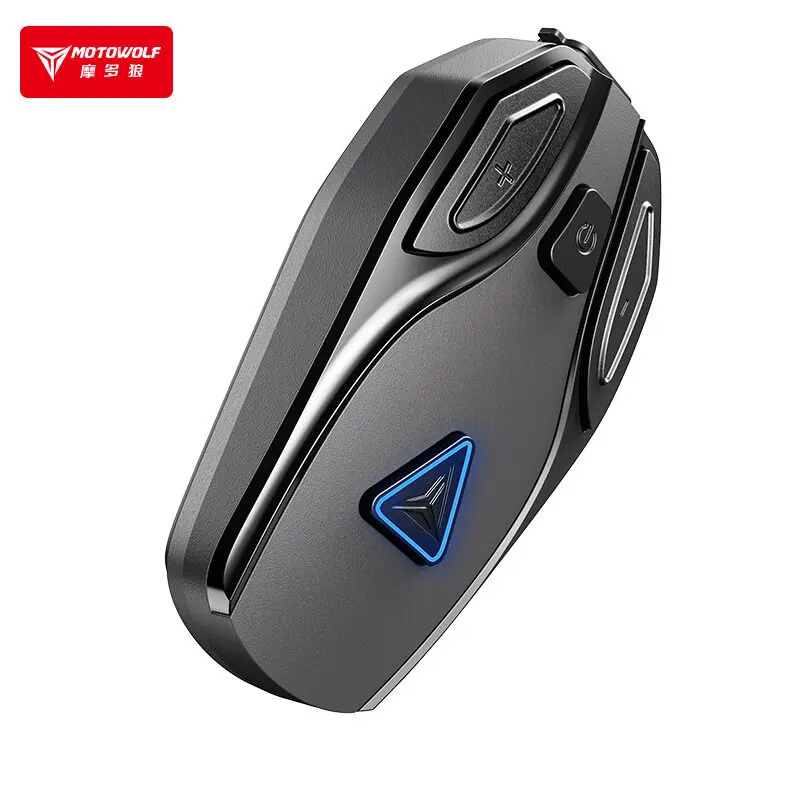 MOTOWOLF Motorcycle Helmet Bluetooth Headset Long Working Time Wireless Headphone For Helmet Motorcycle Full Half 헬멧 블루투스