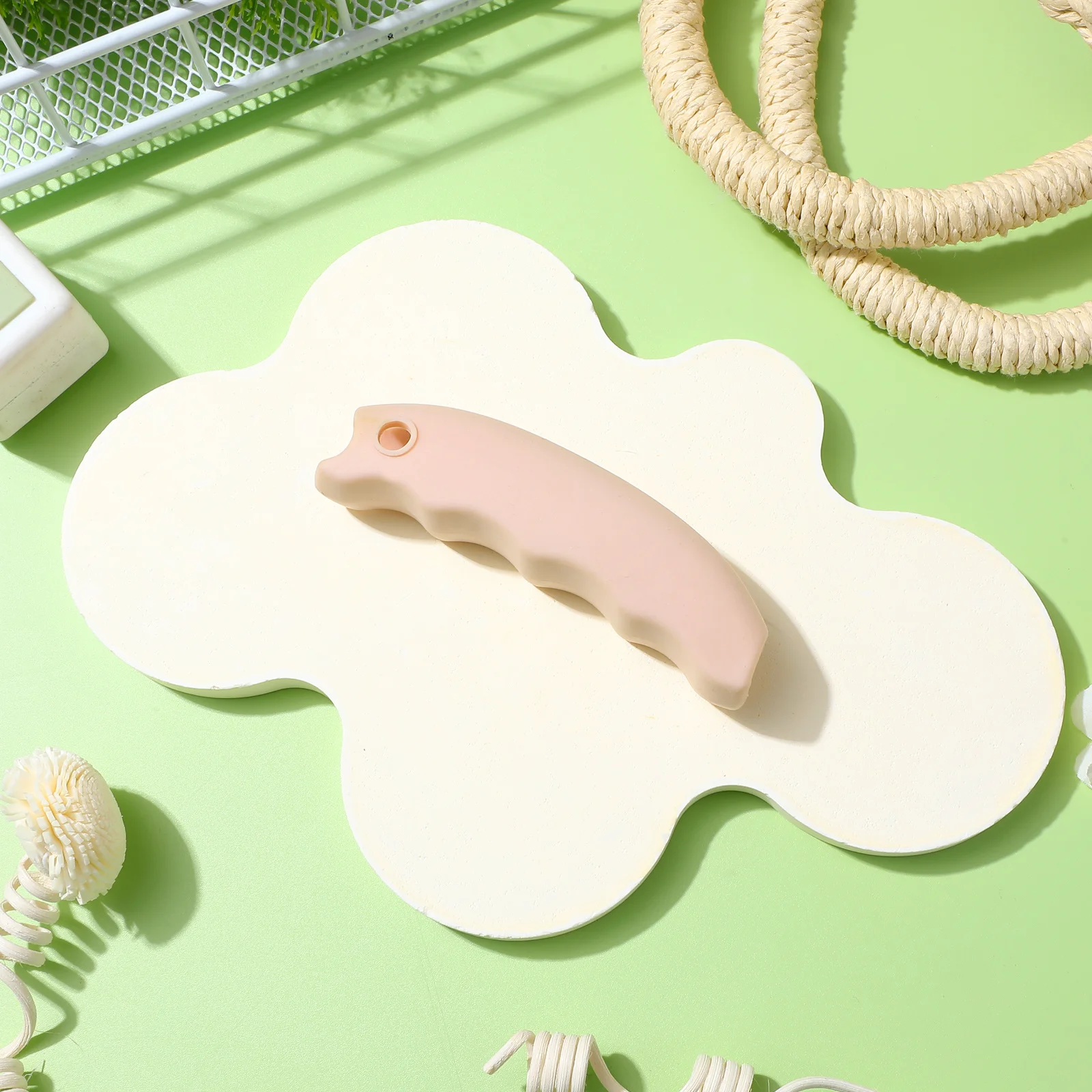 

Portable Grocery Bag Holder Silicone Candy Color Handle Carrier Labor Saving Comfortable Grip Kitchen Tool Multiple Bag Carrier