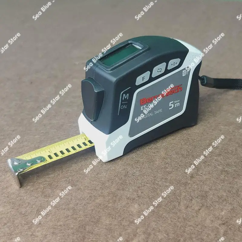 

Digital display with Bluetooth transmission steel tape measure USB rechargeable 5-meter smart tape measure