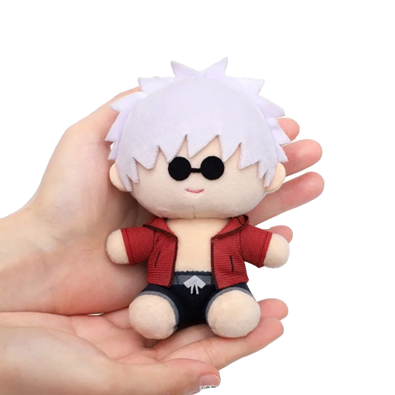 Jujutsu Kaisen Genuine MOVIC 10cm Doll Gojou Satoru Getou Suguru Joint Movable Plush Puppet Toys for Kids Adult Collectible Gift