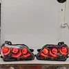 Scheinwerferbaugruppe für Toyota Reiz 05–09, modifiziertes Devil & Angle Eye, Frontlampe, Linse, Blitzlicht, Autozubehör 4