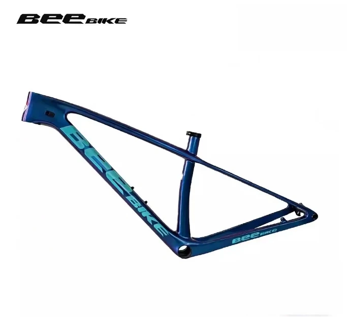 BeeBIKE Flag Edition 29er Carbon MTB Frame, Toray T800 Hardtail XC Frame, Boost 12x148mm PF92 Internal Routing Lightweight Frame