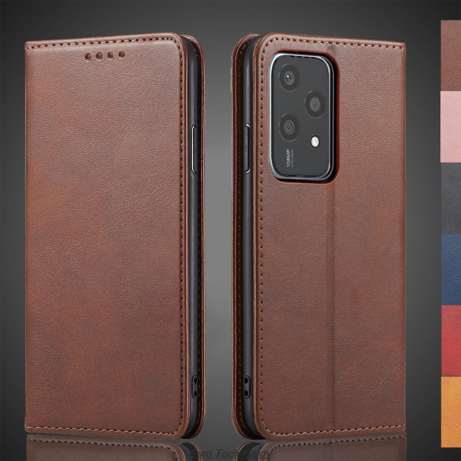 

Кожаный чехол с магнитным притяжением для Huawei Honor 200 lite Honor 200 Lite, кобура с откидной крышкой, чехол-кошелек, сумки для телефона, Fundas Coque