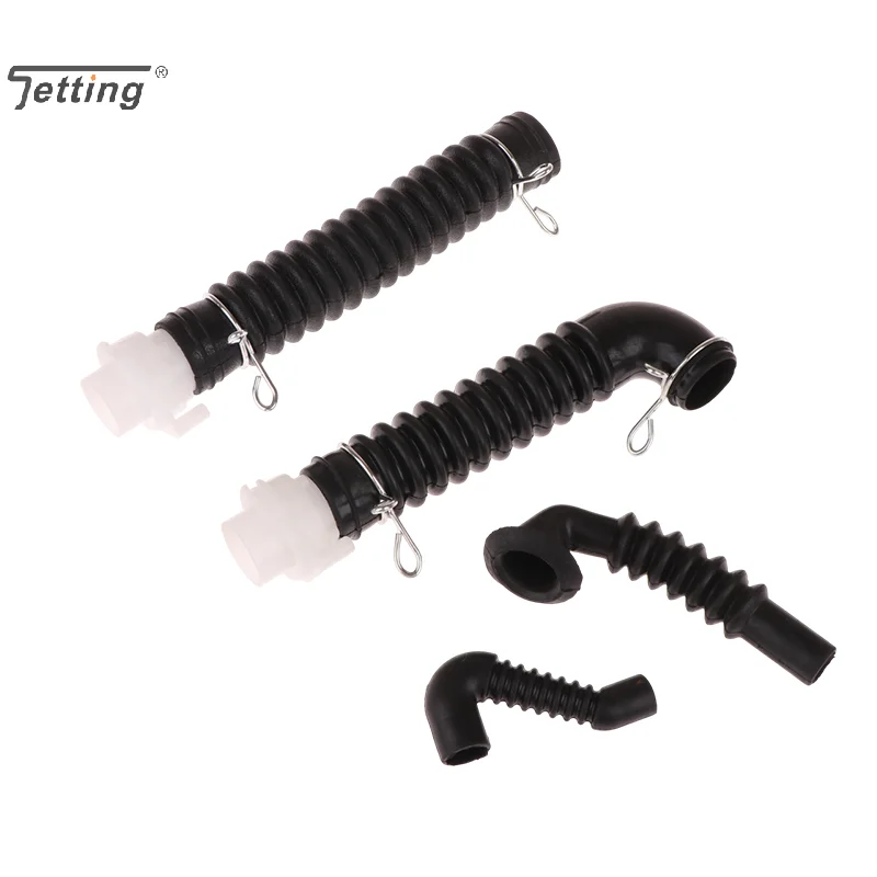 1 unidad de tubo de drenaje para lavadora, piezas de tubo de salida de drenaje de goma para lavadora, manguera de salida de conexión interna 5214FA3739