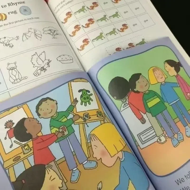 8 Books/Set Early Bird Read Learn Grow Learning 4+ Kindergarten California Teaching Assistant Kids Study English Language