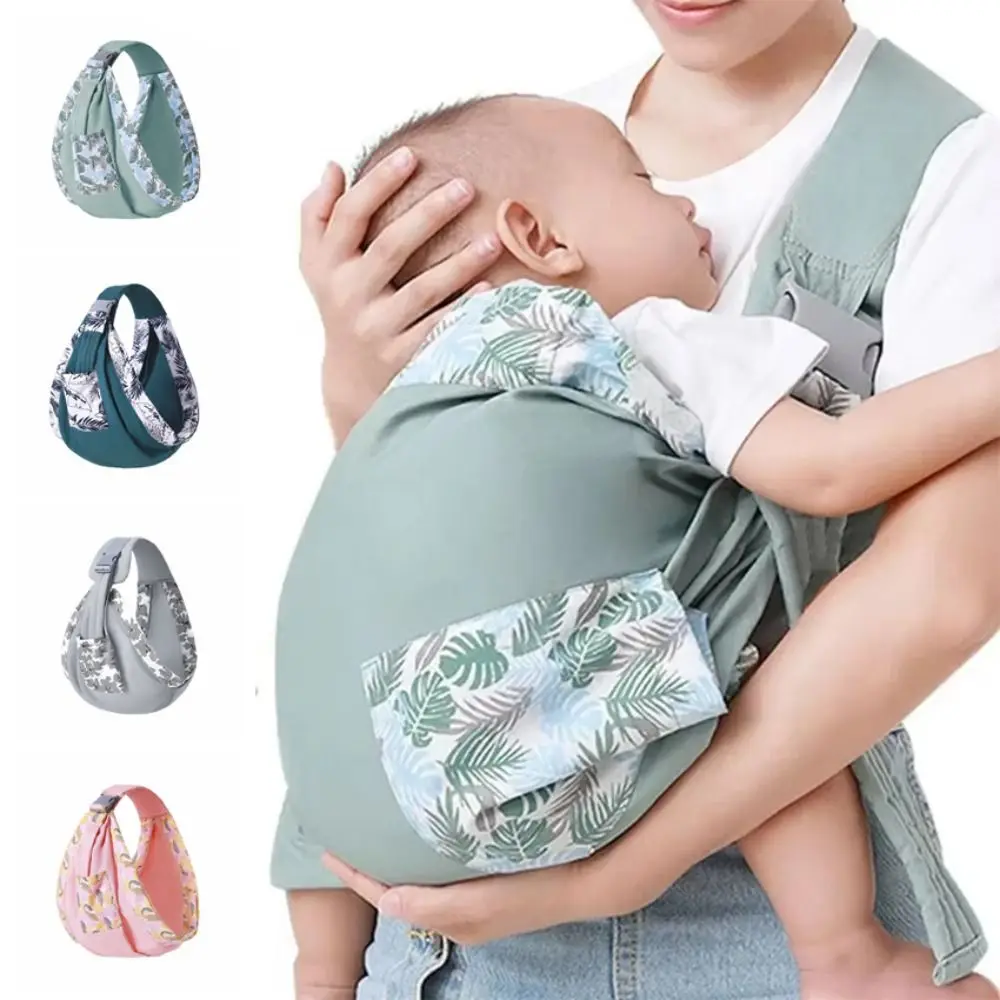 Dual Use Baby Carrier Wrap Breathable Lightweight Infant Nursing Cover Comfortable Adjustable Shoulder Breastfeeding Carriers