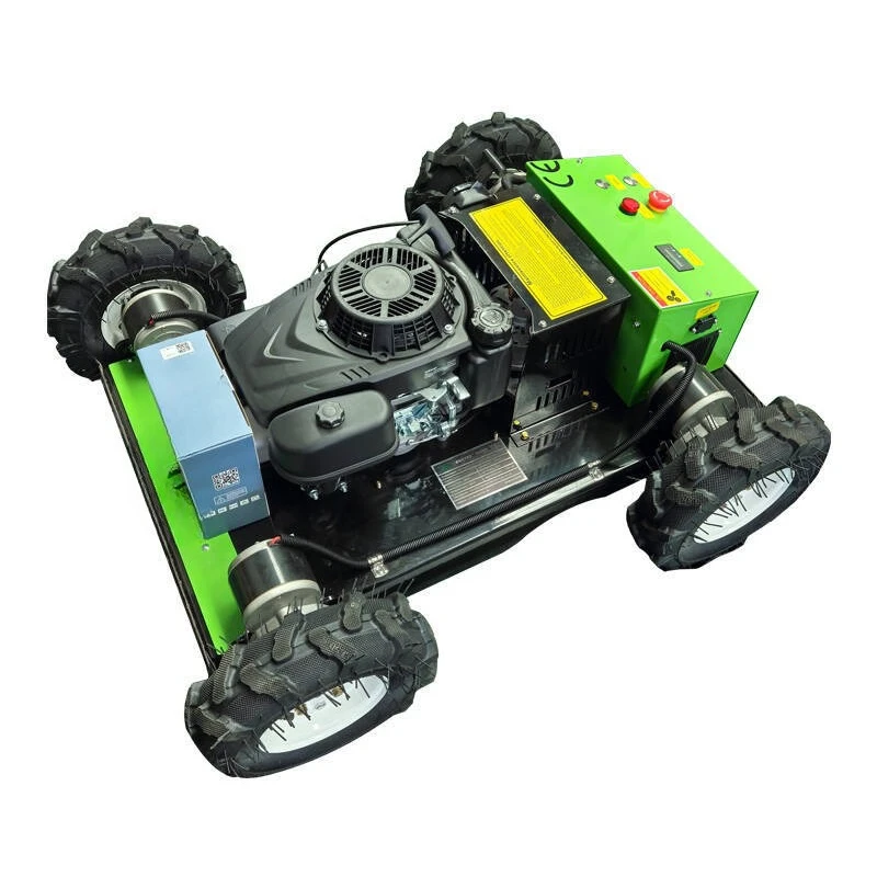 

Landscaping lawn mower remote control intelligent wheel mower