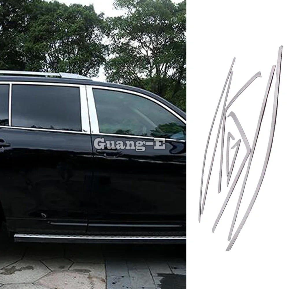 

Car Styling Body Glass Window Garnish Pillar Middle Column Strip Trim For Toyota Corolla Altis 2008 2009 2010 2011 2012 2013