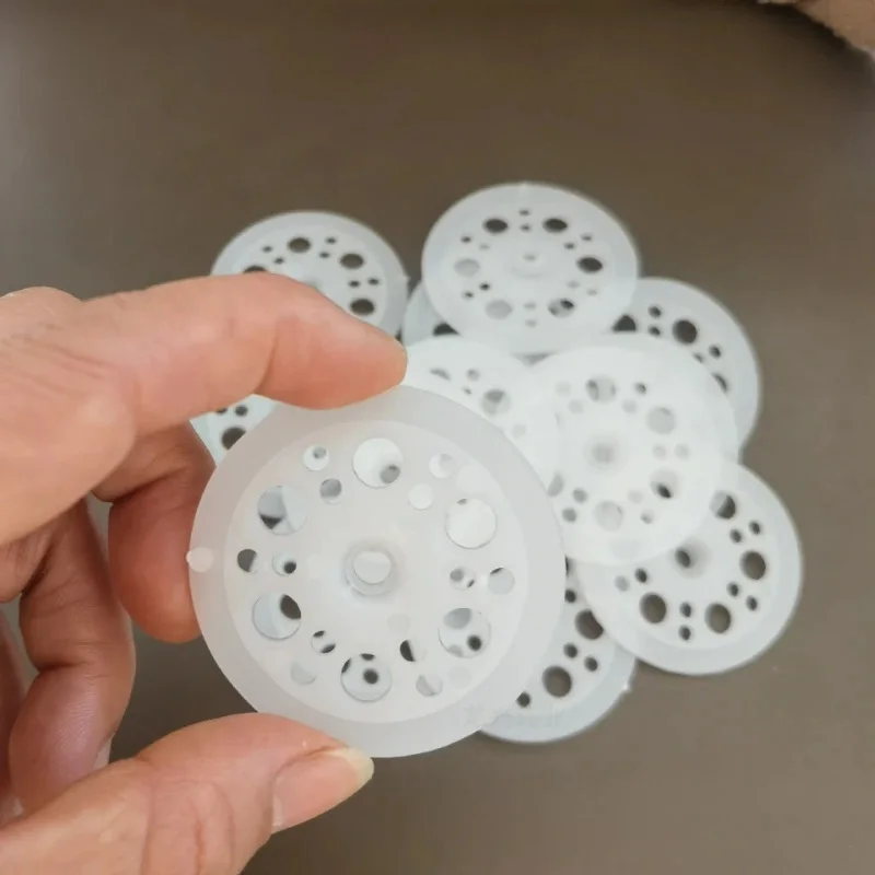 50pcs 45mm Plastic Flat Washers Load Spreading Polypropylene Washer Foam Board Washers For Fixing Insulation Panels