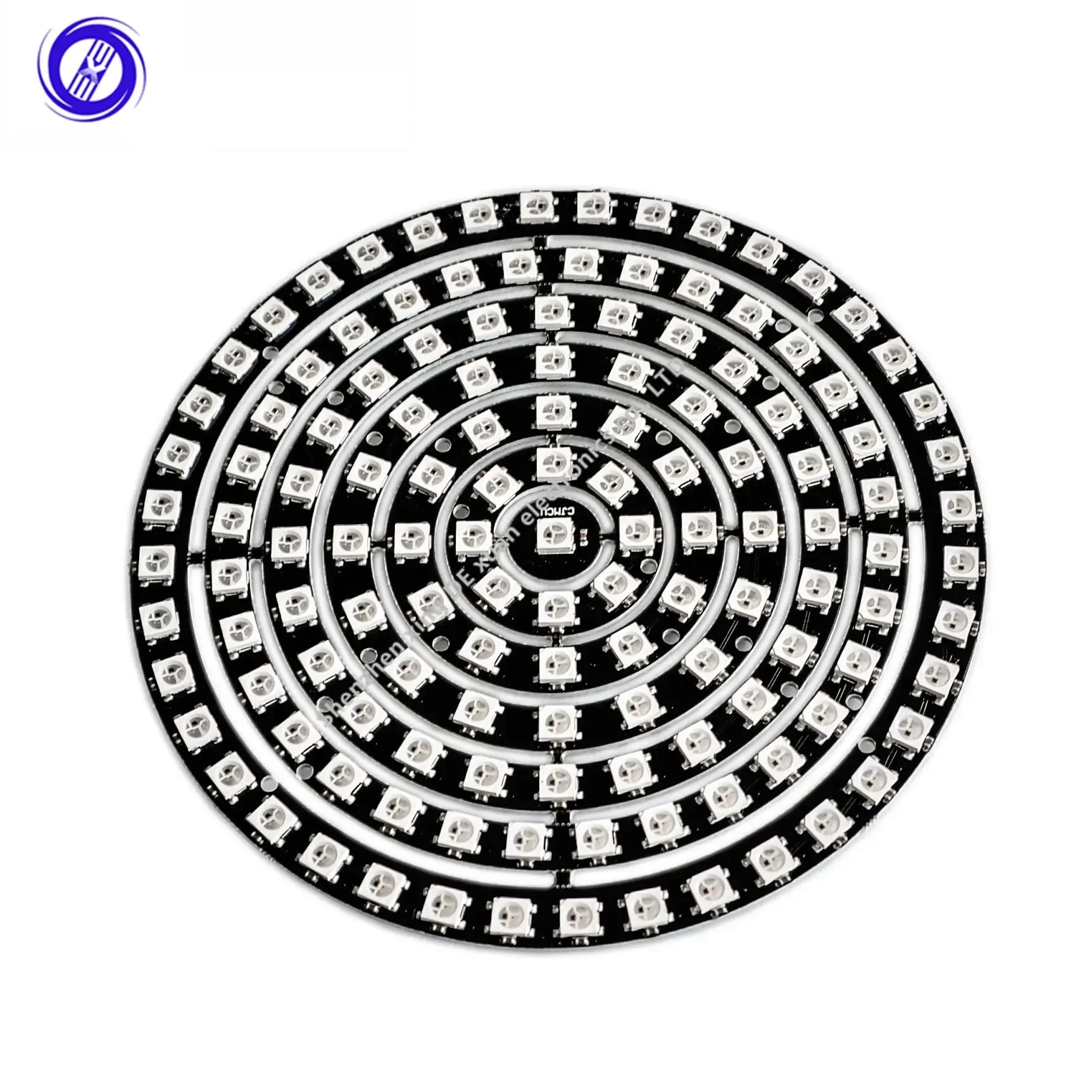 133 bit 133X WS2812 5050 RGB LED Ring Lamp Light with Integrated Drivers