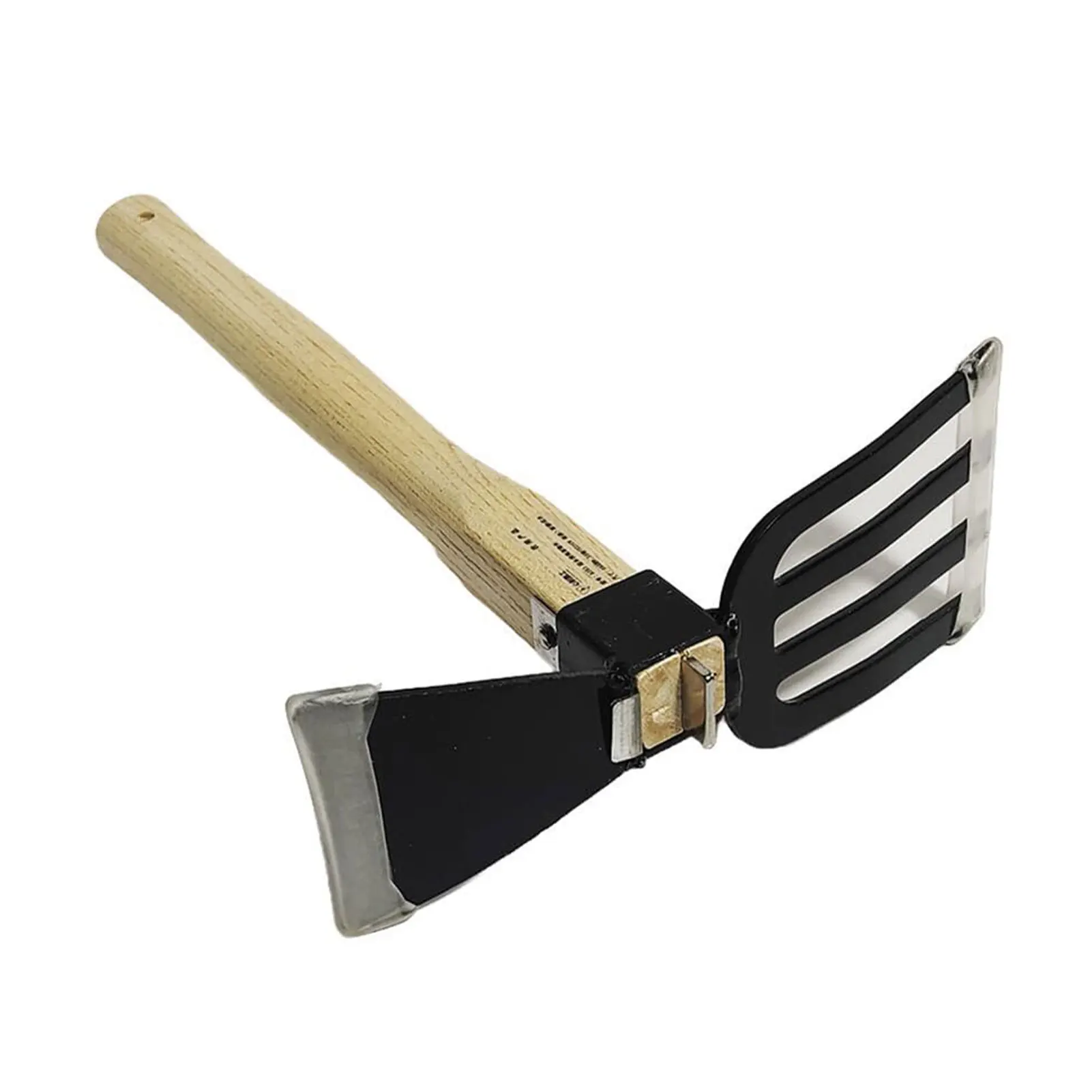 Carbon Steel Garden Hoe With Dual Safety Wedges Time-saving And Efficient Widely Used Hoe For Garden A