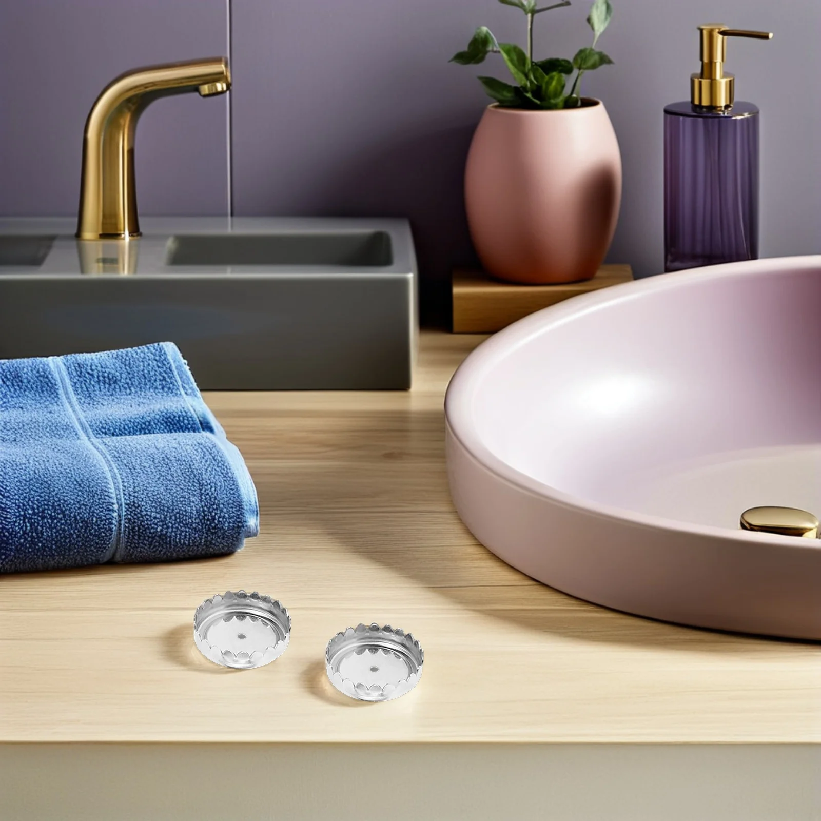 

2Pcs Soap Holder Accessories Stainless Steel Bathroom Wall Mounted Drainage Bar Soap Holder Practical No Drilling Easy Install