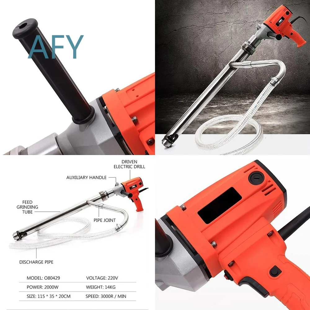 Electric Grouting Machine for Cement Filling Waterproof Leak Repair Concrete Pouring Tool for Construction Renovation DIY