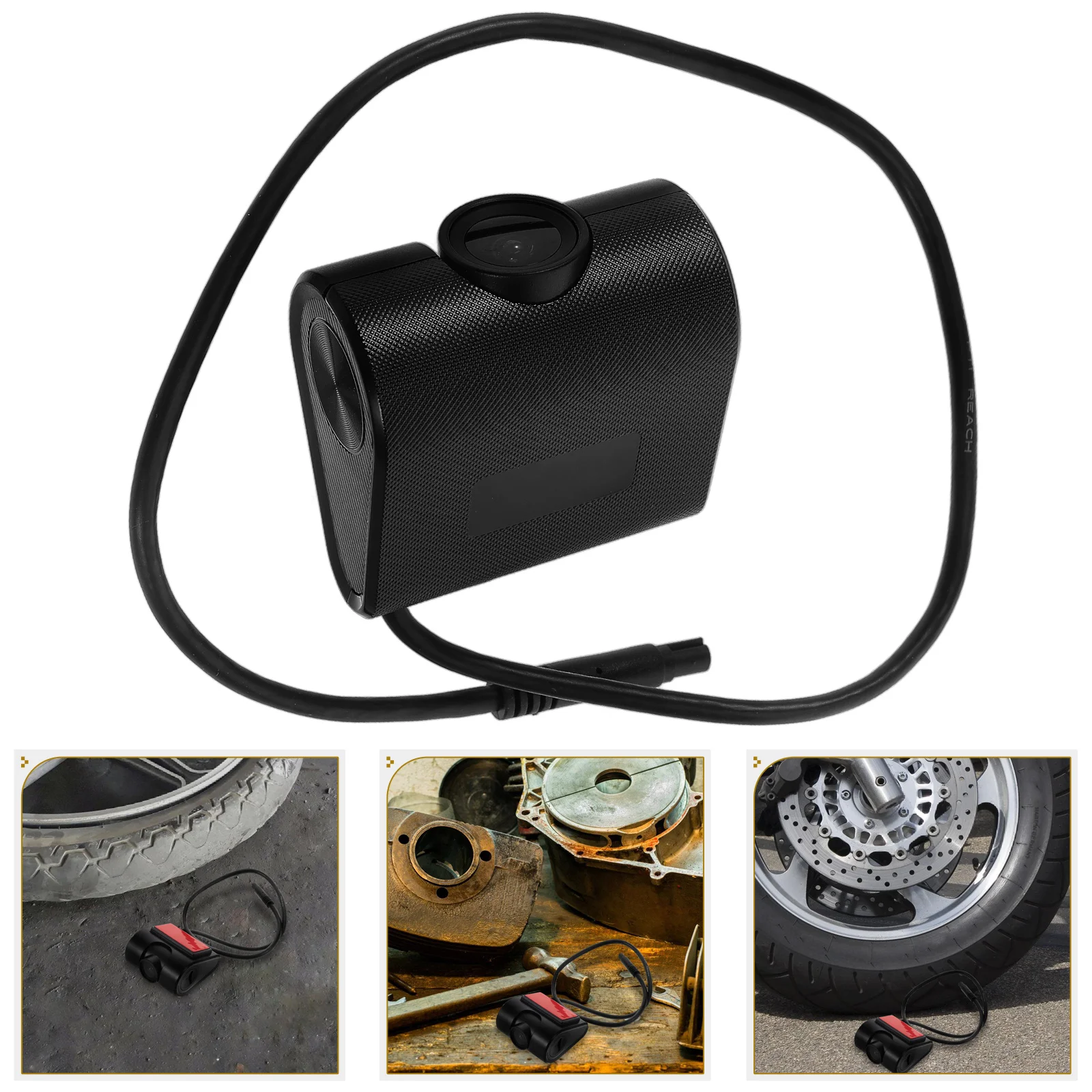 

Driving Recorder Motorcycle Camera Front Back Wireless Backup DVR Dash Cam USB Rear View Mirror Display