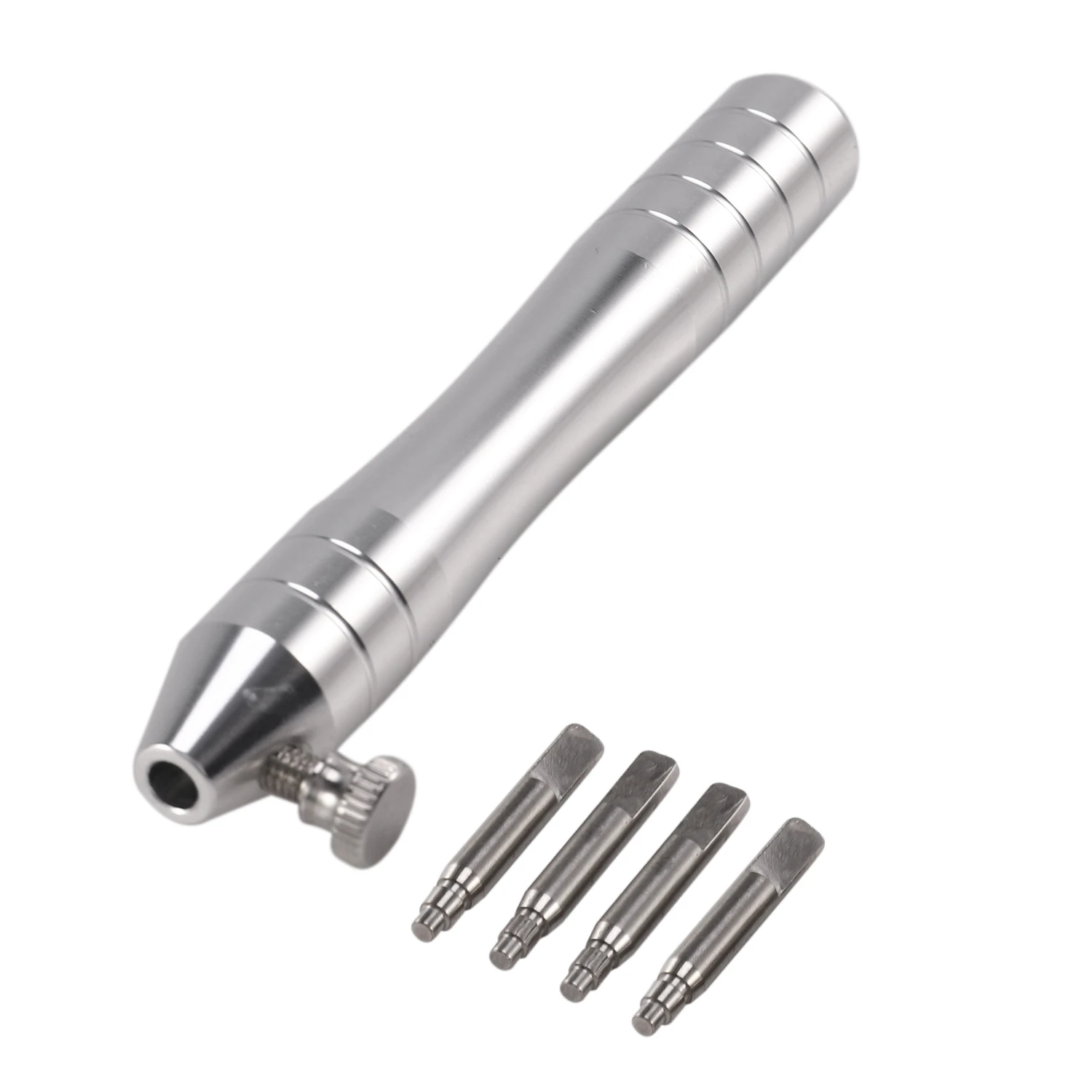 DT38 Stainless Steel Watch Crown Tube Insert Remover Opener Holder with 4 Pins for Removing Tudr Case Tube