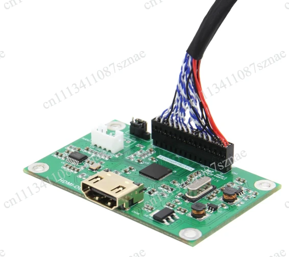 For LVDS to HDMI adapter board, LVDS to HDMI output, supports multiple resolution standards, 720P 1080P