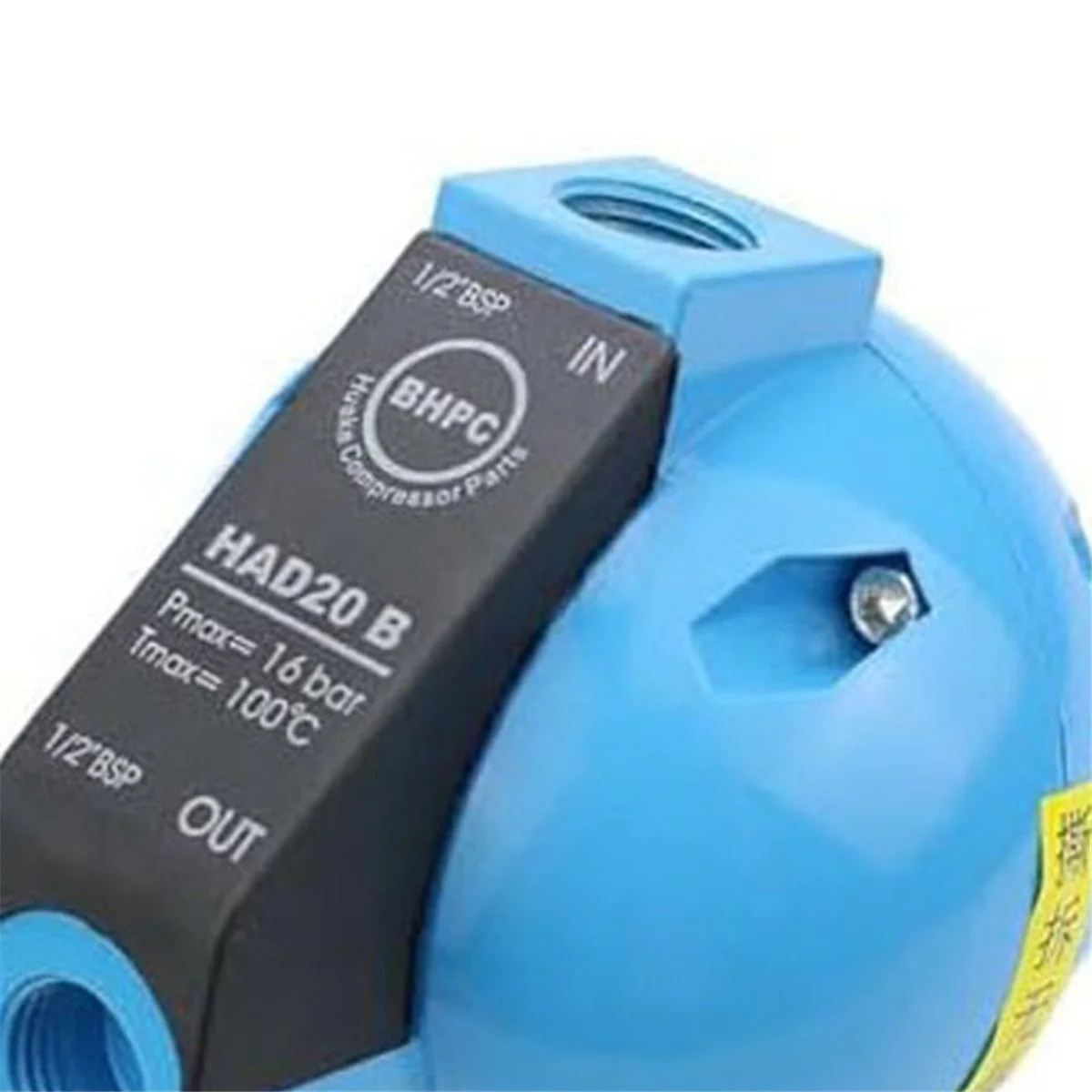 Válvula de drenaje de flotador automático de aire comprimido, máquina de agua condensada, BSP, 400l/M, 1/2 pulgadas, HAD20B