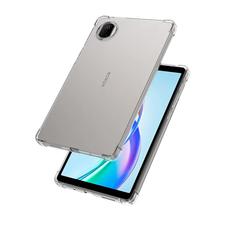 

For HUAWEI HONOR Pad X7 8.7“ 2025 Case Transparent Air-bags Soft TPU Protection Shockproof Capa Fundas Shell For JMS-W09