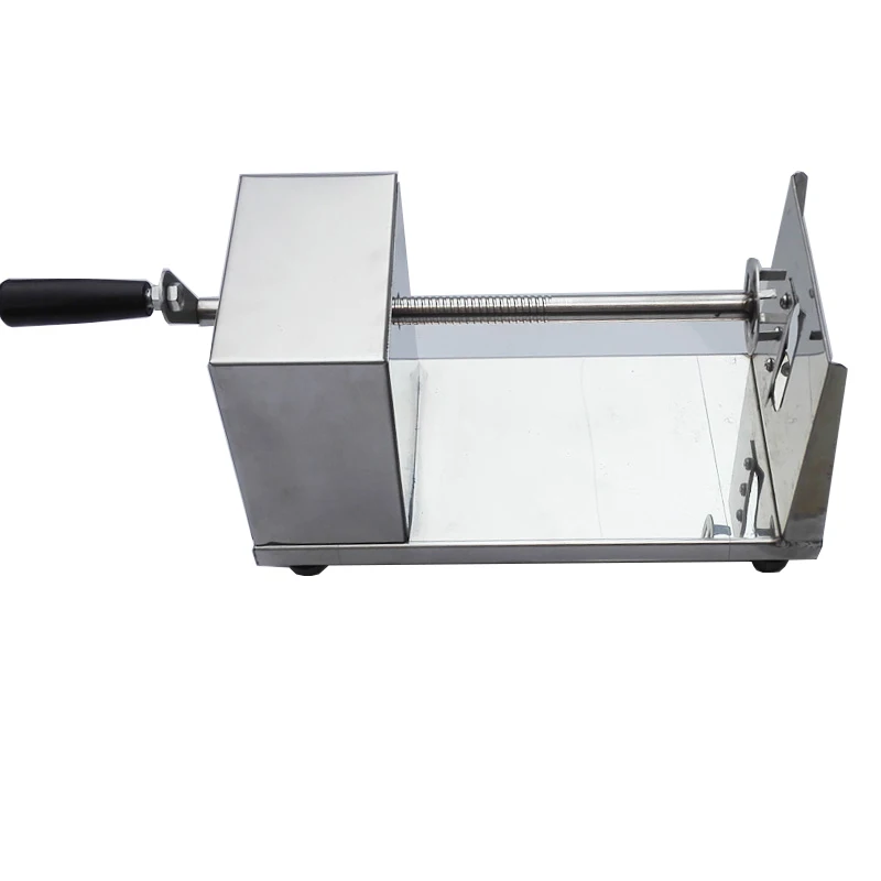 Commercial stainless steel manual potato tower machine, potato slicing machine