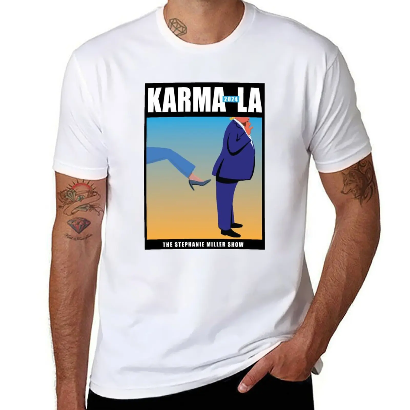 

2024 luxury brand Karma-La man t man T-Shirt high shirts cotton shirt t quality