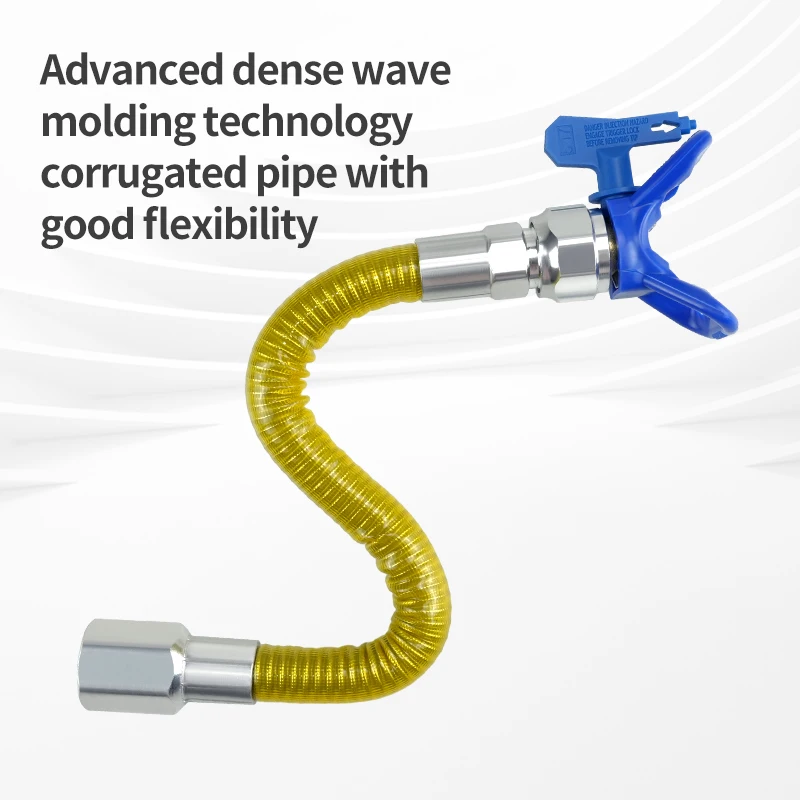 Airless Paint Sprayer Gun Extension Rod Flexible toChange Direction Freely  Stainless Steel Universal Spraying Machine Extension