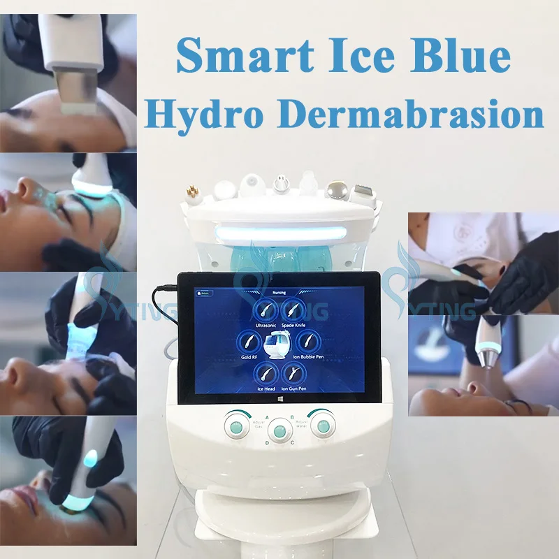 

7 in 1 Hydro Dermabrasion Water Jet Facial Hydra Peel Skin Care Beauty Salon Machine Oxygen Spray Moisturizing Scrubber