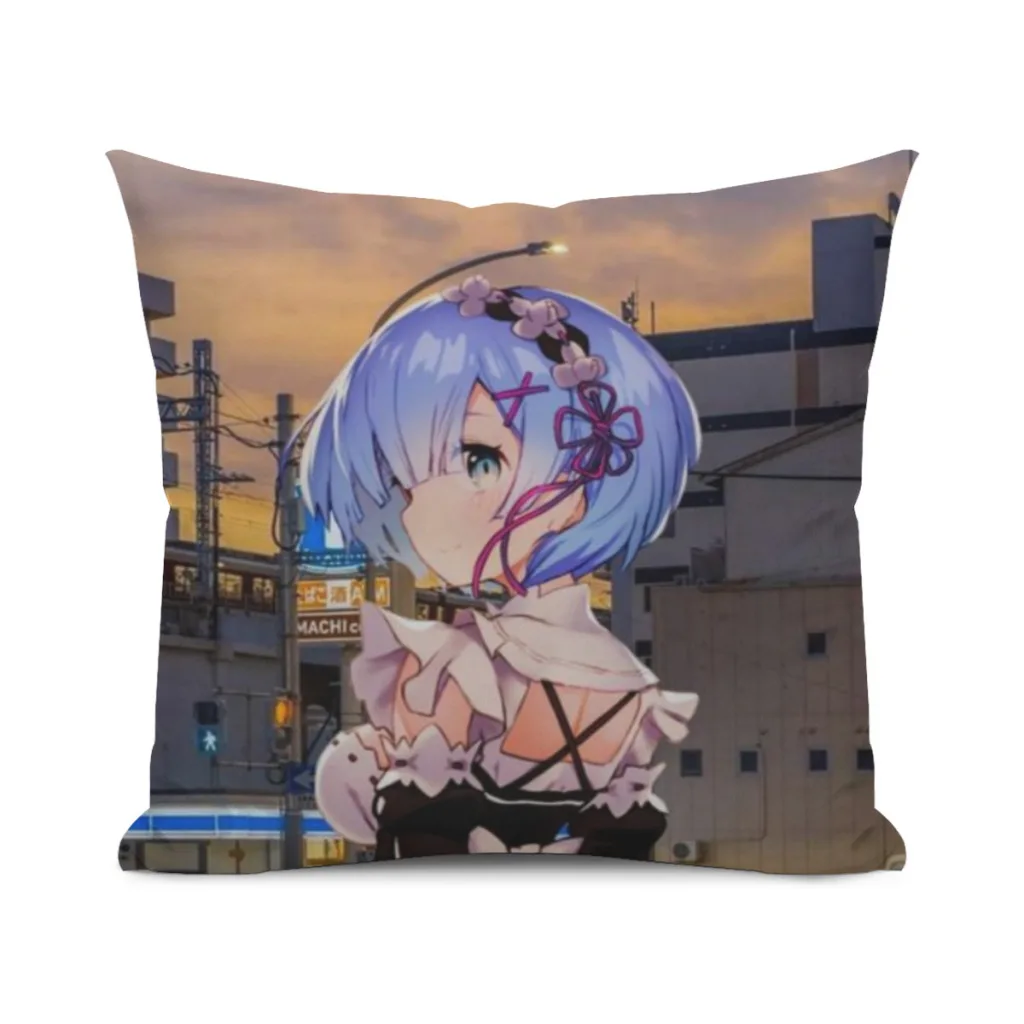 

Re-m Pillow Cushion Case Dakimakura Cover Decorative Sleeping 45x45cm