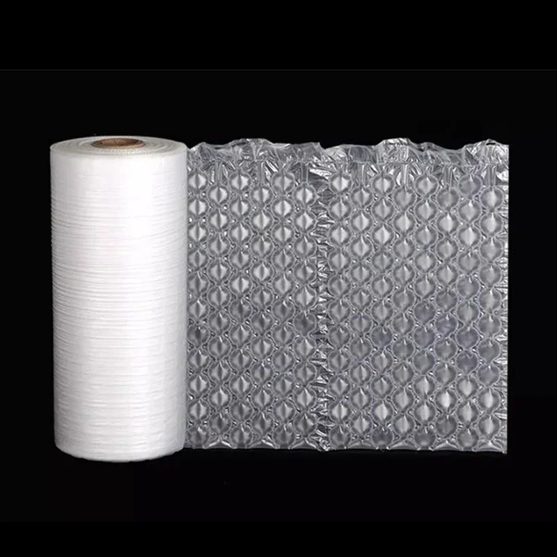 300M Cushioned Inflatable Bags Bubble Film Pillows Air Cushions Logistics Packaging Transportation Shockproof and Anti Extrusion