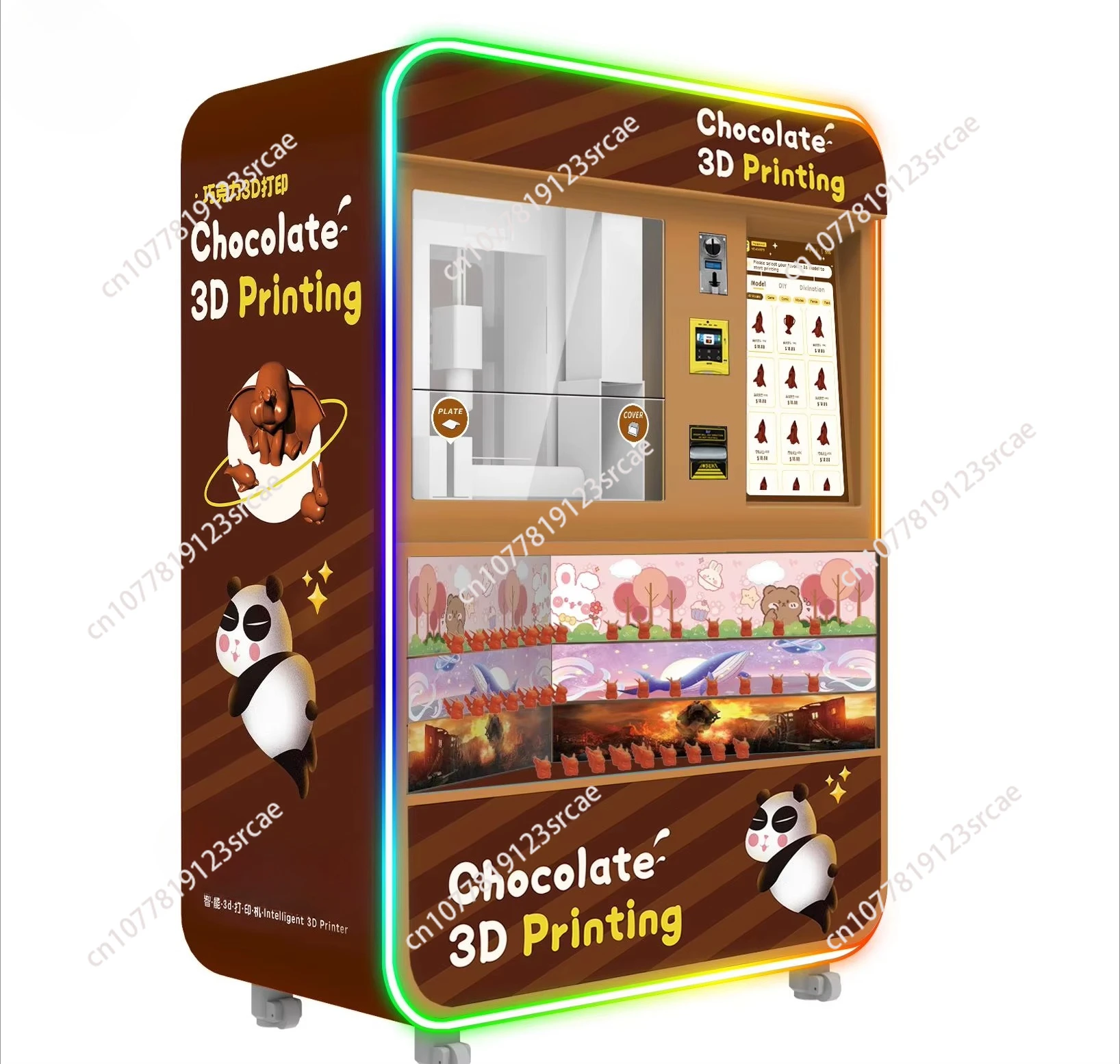 Printer Chocolate Small Food Maker 3D Bar Custom Gift Making Extruder Personalized Snacks Other Mold Toys Vending Machine