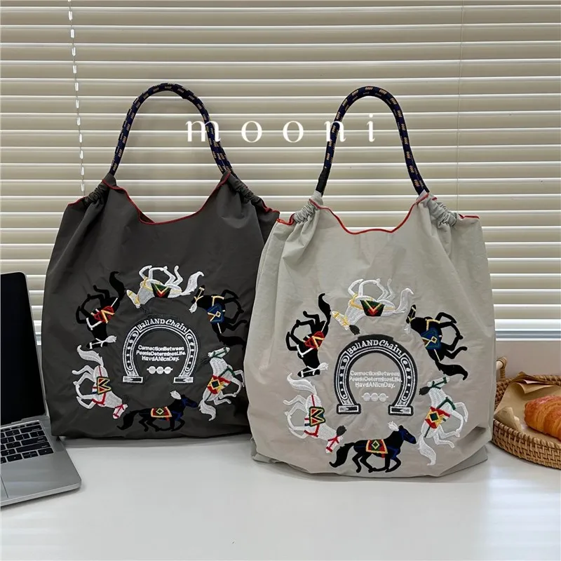 Women Handbag Tote Bag Oxford Dumpling Bags Ladies Large Capacity Shoulder Bags Handbag Waterproof Travel Beach Bag Shopping Bag