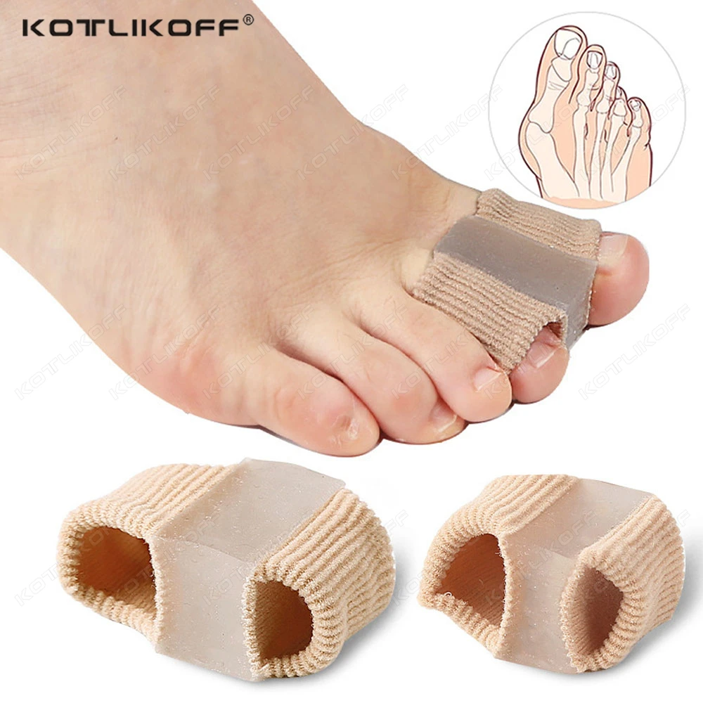 1-2 PCS Silicone Toe Separator & Hallux Valgus Corrector: Spacer, Spreader, Thumb Adjuster & Pedicure Feet Straightener