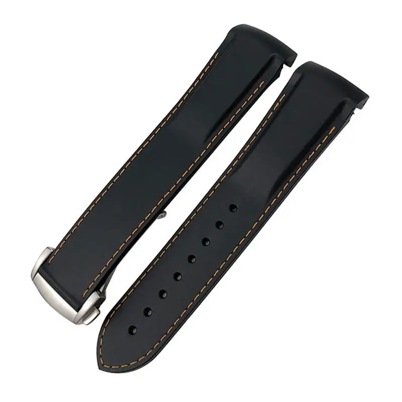 MAISITU Rubber Silicone Watchband 19mm 20mm 21mm 22mm,For Longines Hydroconques Conquest VHP Waterproof Sport Watch Strap