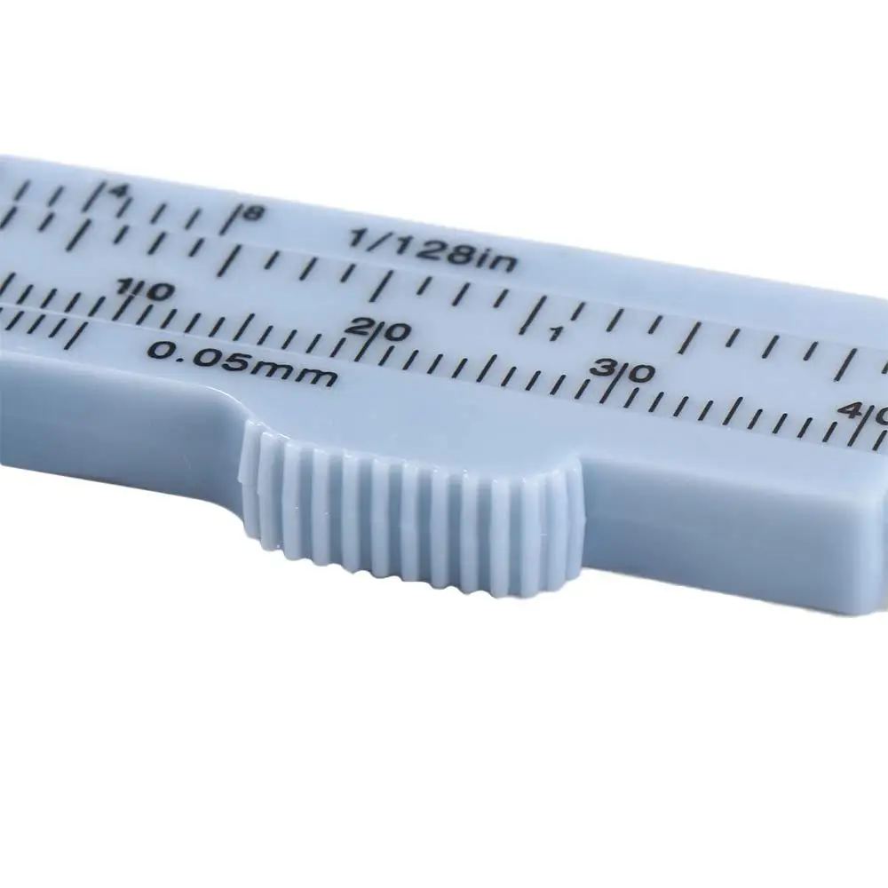 แบบพกพาเลื่อนออกแบบเครื่องมือแต่งหน้า Professional Vernier Caliper เครื่องมือวัดคิ้ววัดไม้บรรทัด Thrush Artifact