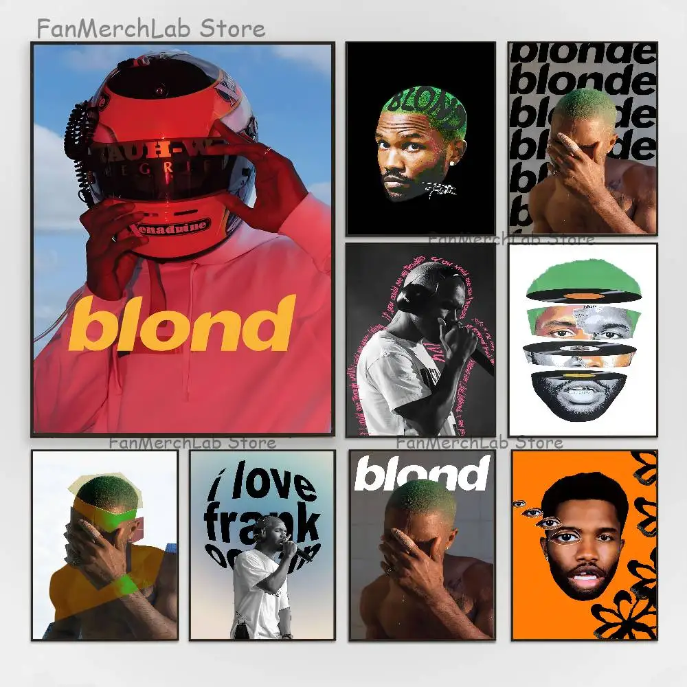 

F-Frank O-OceanS Poster High Quality Dorm Living Room Aesthetic Wall Decoration Painting Stickers Gift