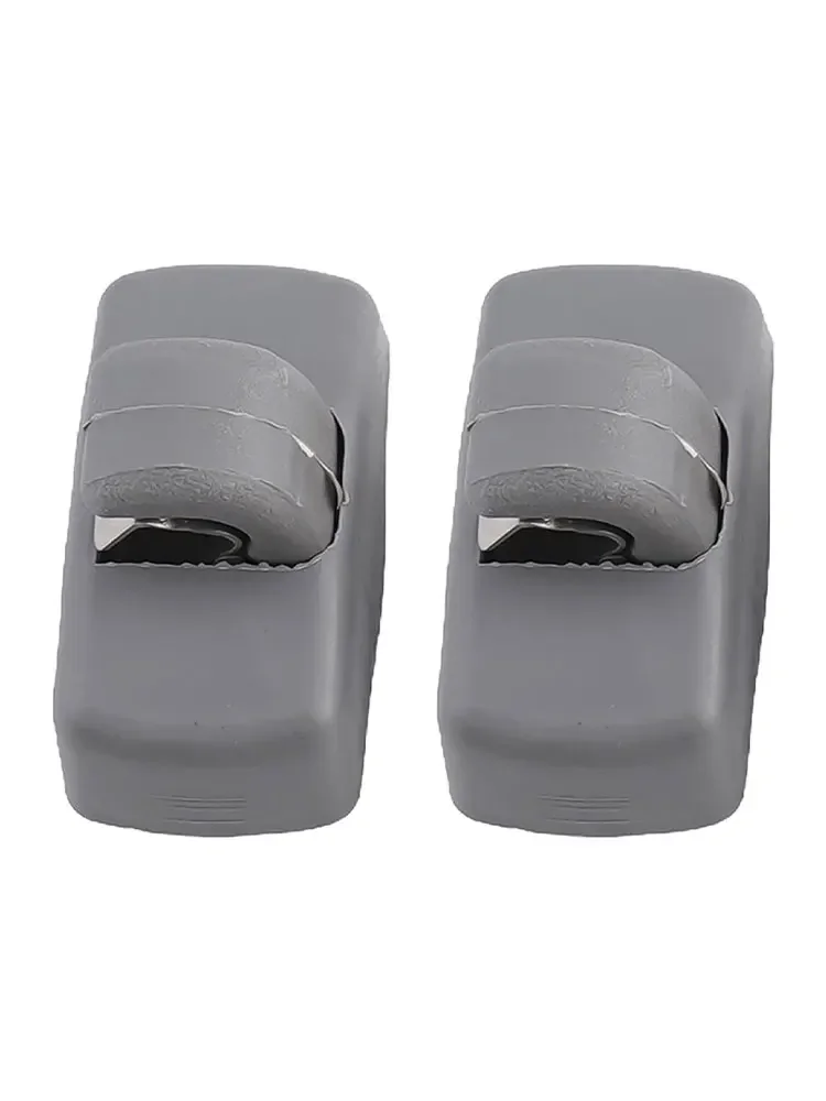 1 Pair Car Front Sun Visor Hook Clips Interior Clamps For Skoda For Superb 2002-2008 For Octavia 1997-2011 For Fabia 2000-2008