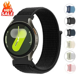 Cinturino in nylon per Samsung Galaxy Watch 7 6 5 4 44mm 40mm 5 pro 45mm Sport 20mm braccialetto Galaxy Watch 6 Classic 47mm 43mm cinturino