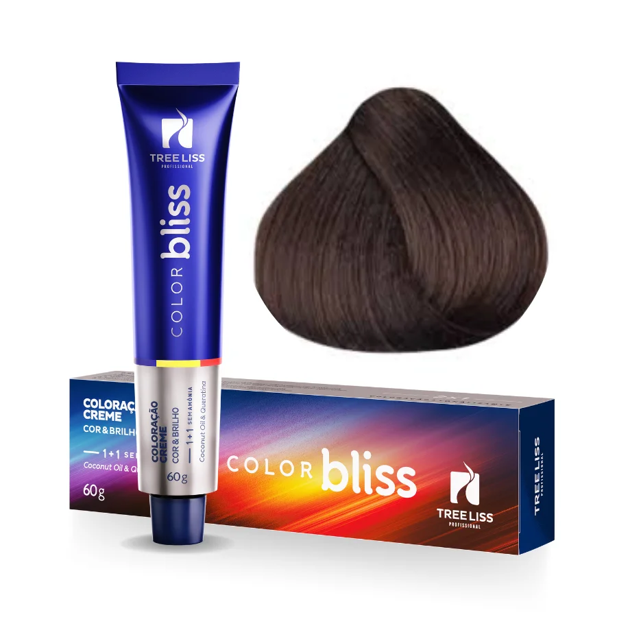 Coloring 6.32 Irisado Brown Dark Gold 60g Tree Liss