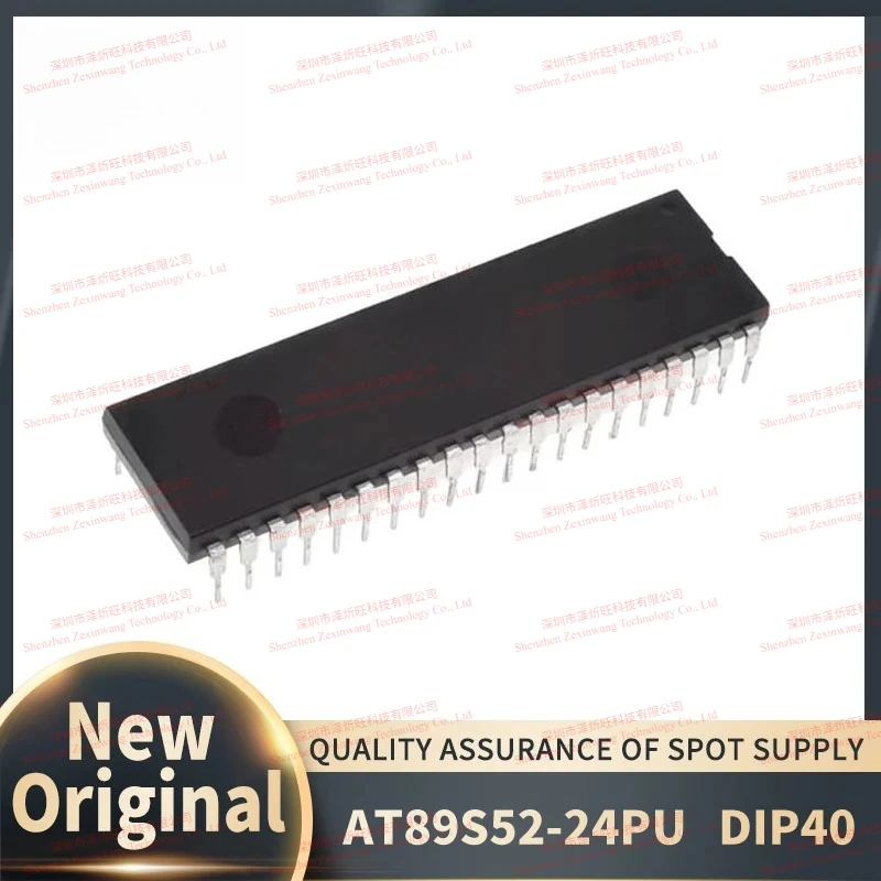 (10-20piece) 100% New Original  AT89S52-24PU AT89S52 IC DIP40  Chipset