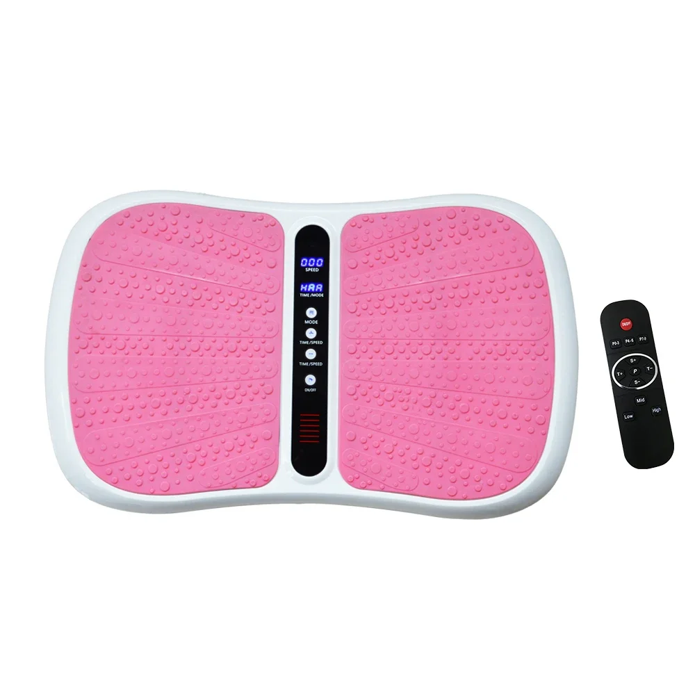 New Whole-Body Slimming Massager on a Vibrating Platform Machine Crazy Fit Massage for Home Gym Use