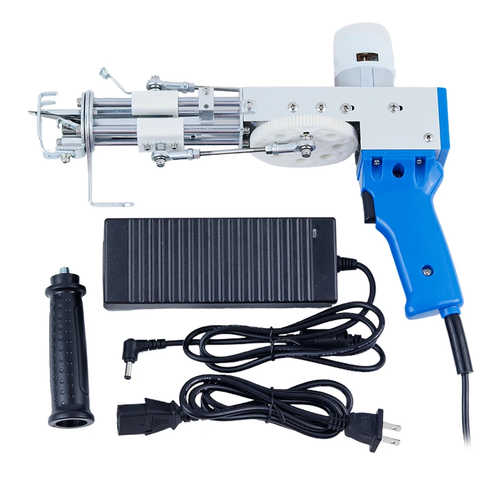 New digital display Tufting Gun  Electric Tufting Gun,  with Tufting Carpet Trimmer ,Fabric and Wool Yarns