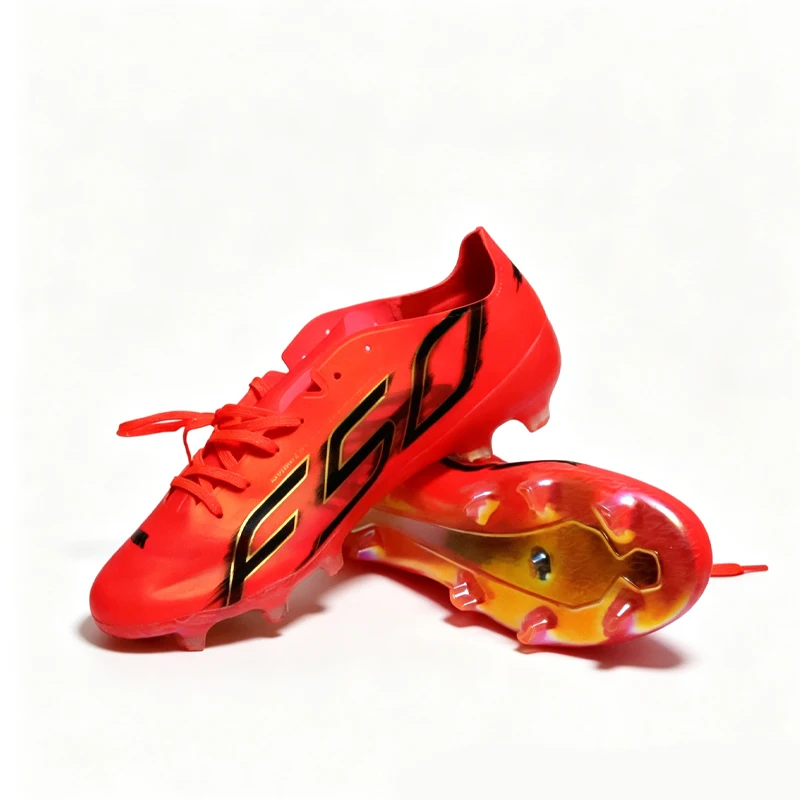2026 Match Top-tier Quality Mens Soccer Shoes F50EVO FG Football Shoes Training Football Sneakers Chuteira Campo 36-45