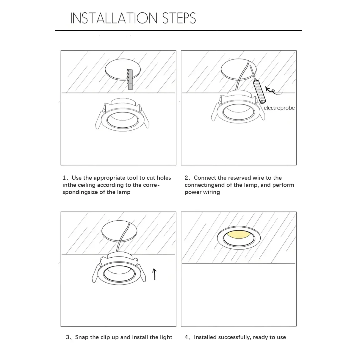 10PCS  Round Led Ceiling Spotlight GU10 90° Angle Adjust Lighting 5W 7W 9W AC100-240V Indoor Lighting for Home Derec